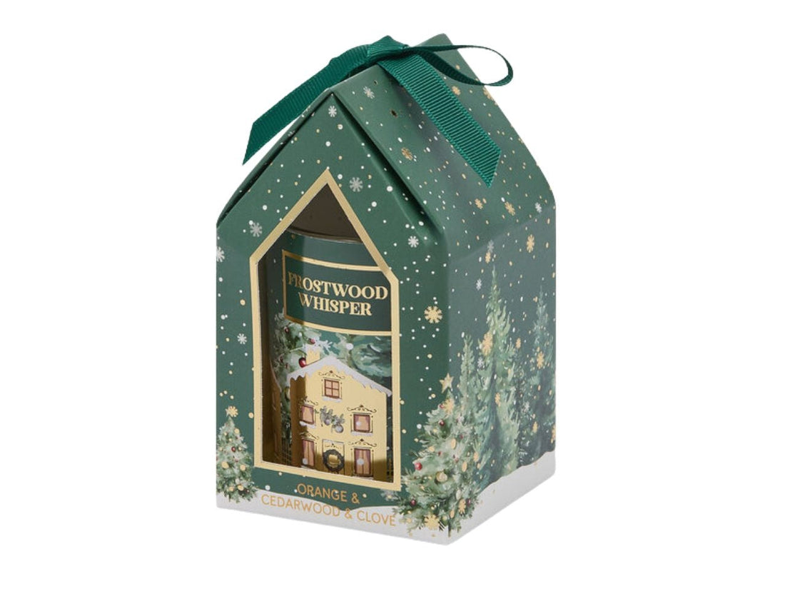 EDG Enzo De Gasperi Bougie Noel Parfumée à la Cardamome H8 Ø7 cm – Bougie de Noël