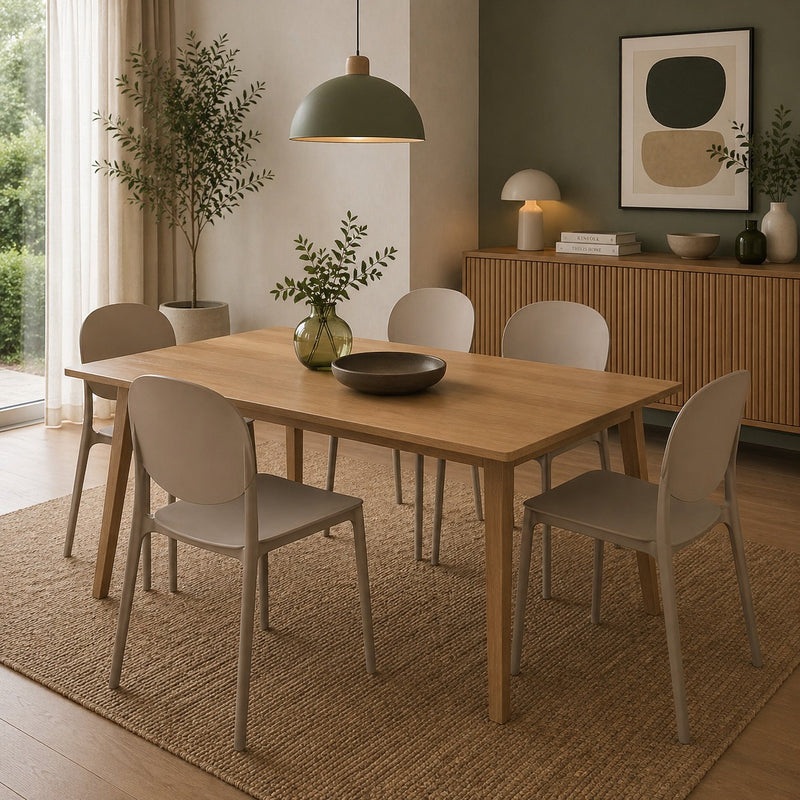 Chaise Dimo Eloise en PP Tortora