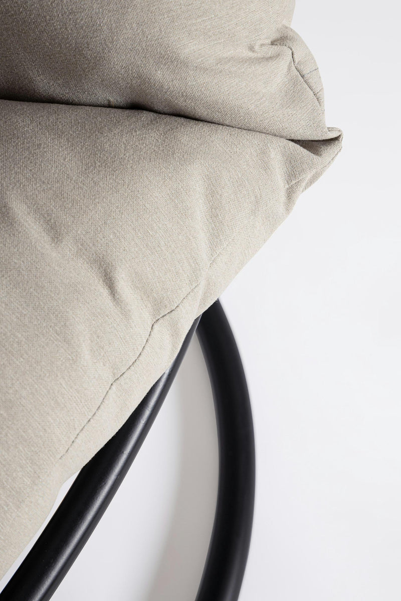 Fauteuil suspendu Bizzotto Galapagos Max 130 kg Noir