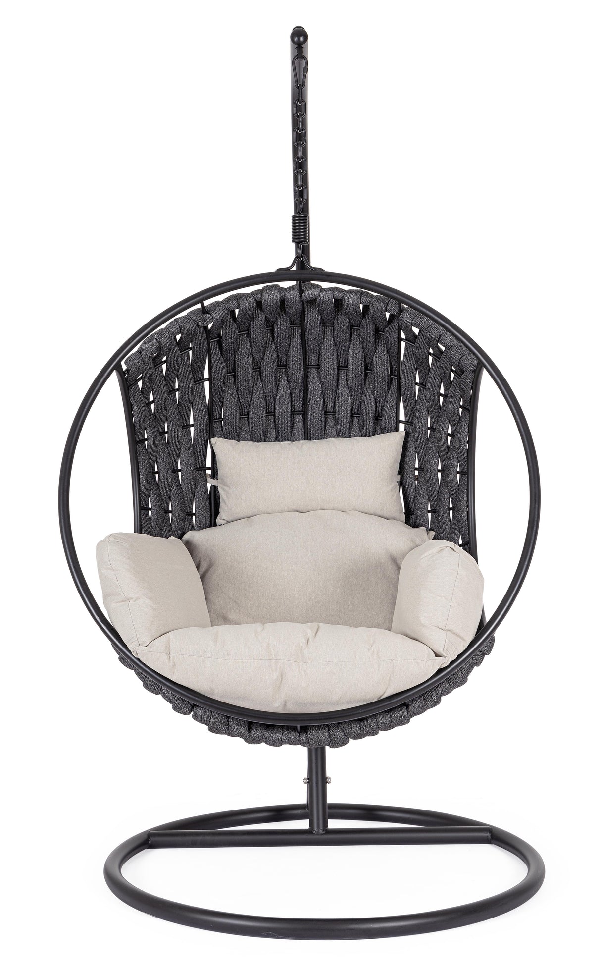 bizzotto bizzotto poltrona sospesa galapagos max 130 kg nero ean 8051836678118