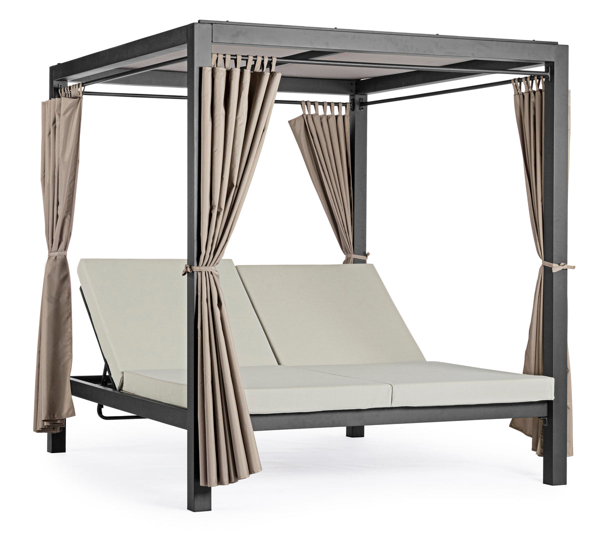 bizzotto bizzotto daybed dream lettino con tende antracite ean 8051836349773