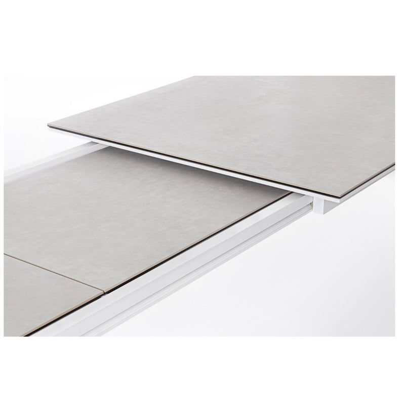 Bizzotto Table Extensible Otavio Rectangulaire 220 - 280 - 340 x 95 Cm Blanc
