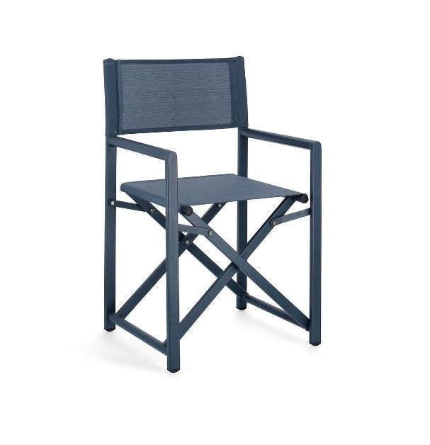 Chaise de réalisateur Bizzotto Taylor bleu marine