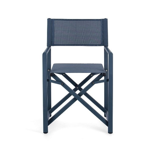 Chaise de réalisateur Bizzotto Taylor bleu marine