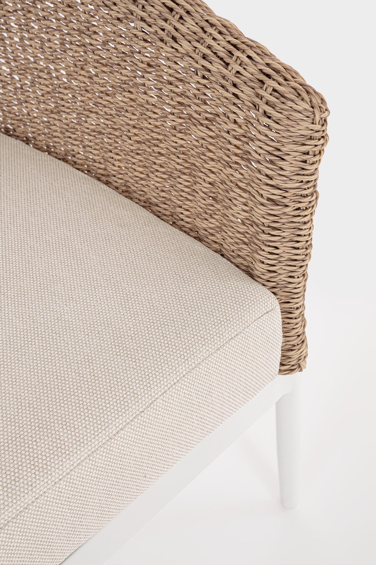 Bizzotto Oceana 4-Element Living Room Set Vapor White