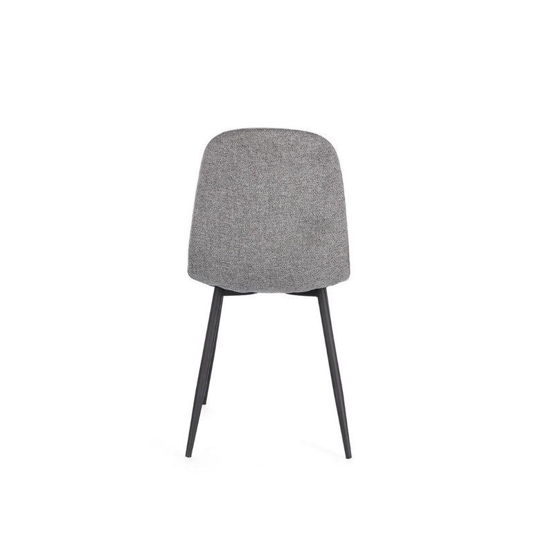 Bizzotto Chaise Irelia Gris Foncé