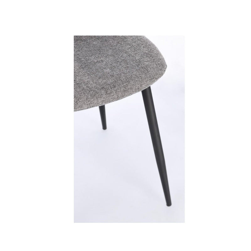 Bizzotto Chaise Irelia Gris Foncé
