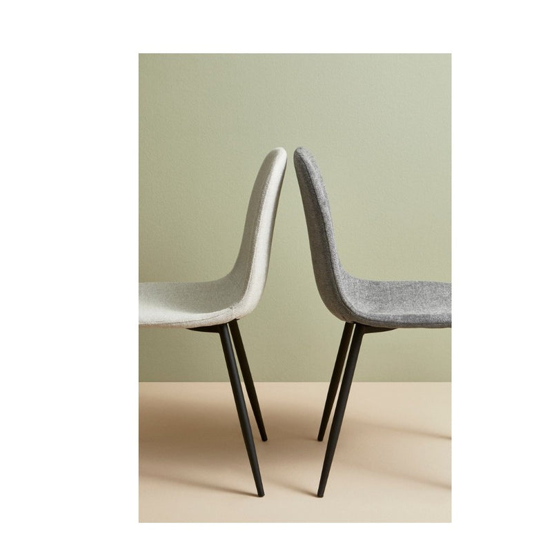 Bizzotto Chaise Irelia Gris Foncé