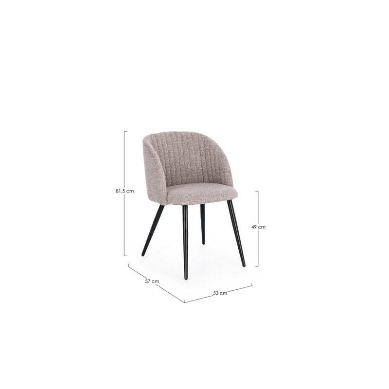 Chaise Bizzotto Queen Vison