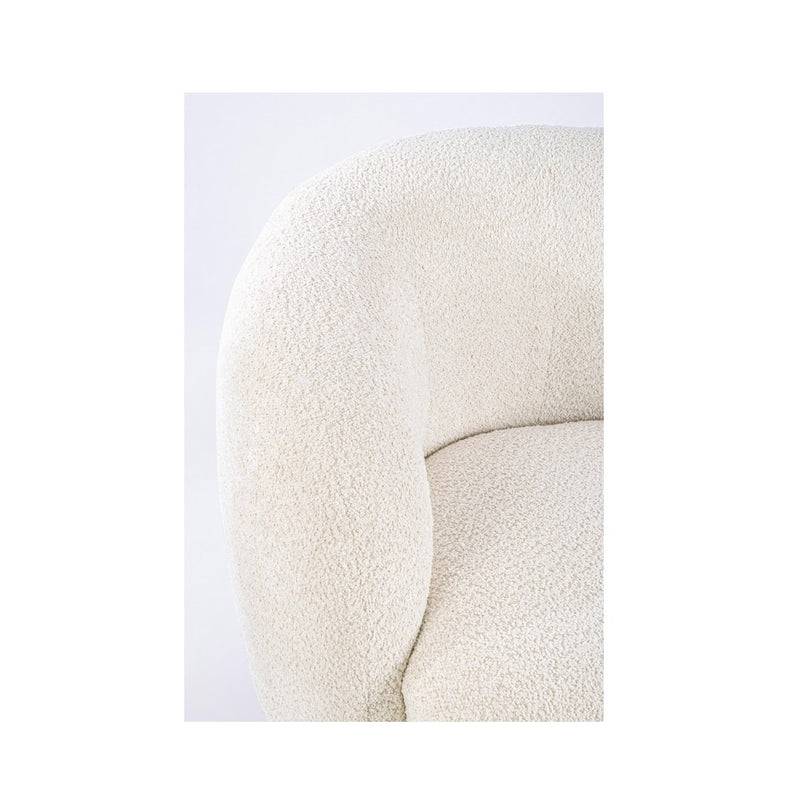 Fauteuil Bizzotto Tecla avec Accoudoirs Naturel