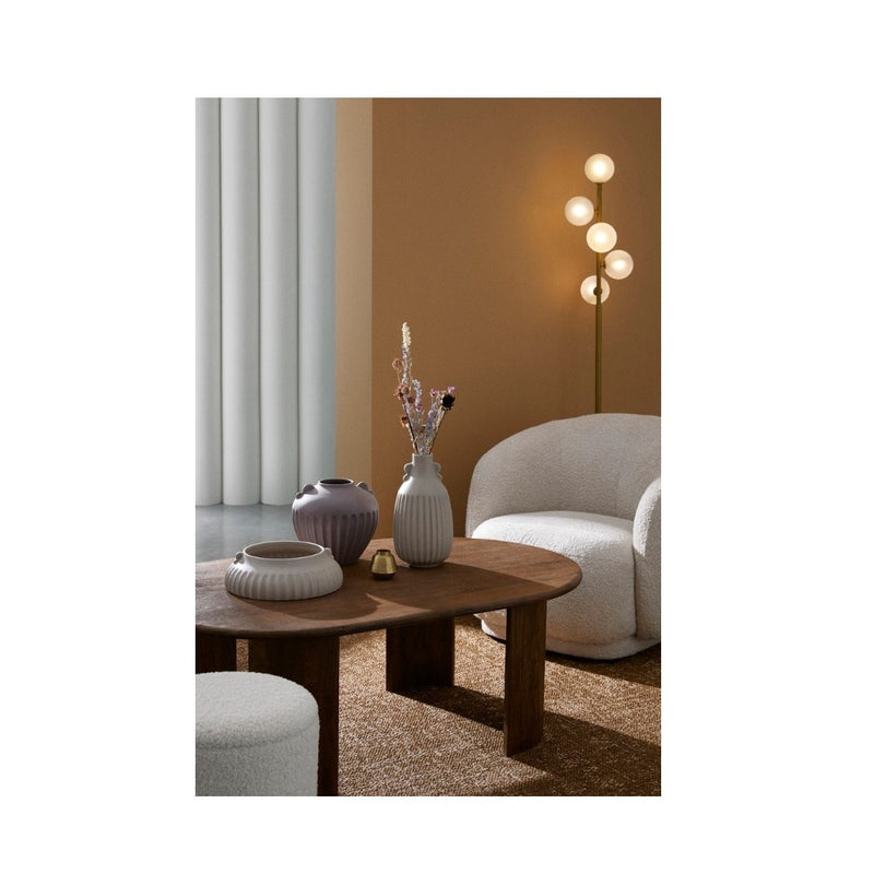 Fauteuil Bizzotto Tecla avec Accoudoirs Naturel