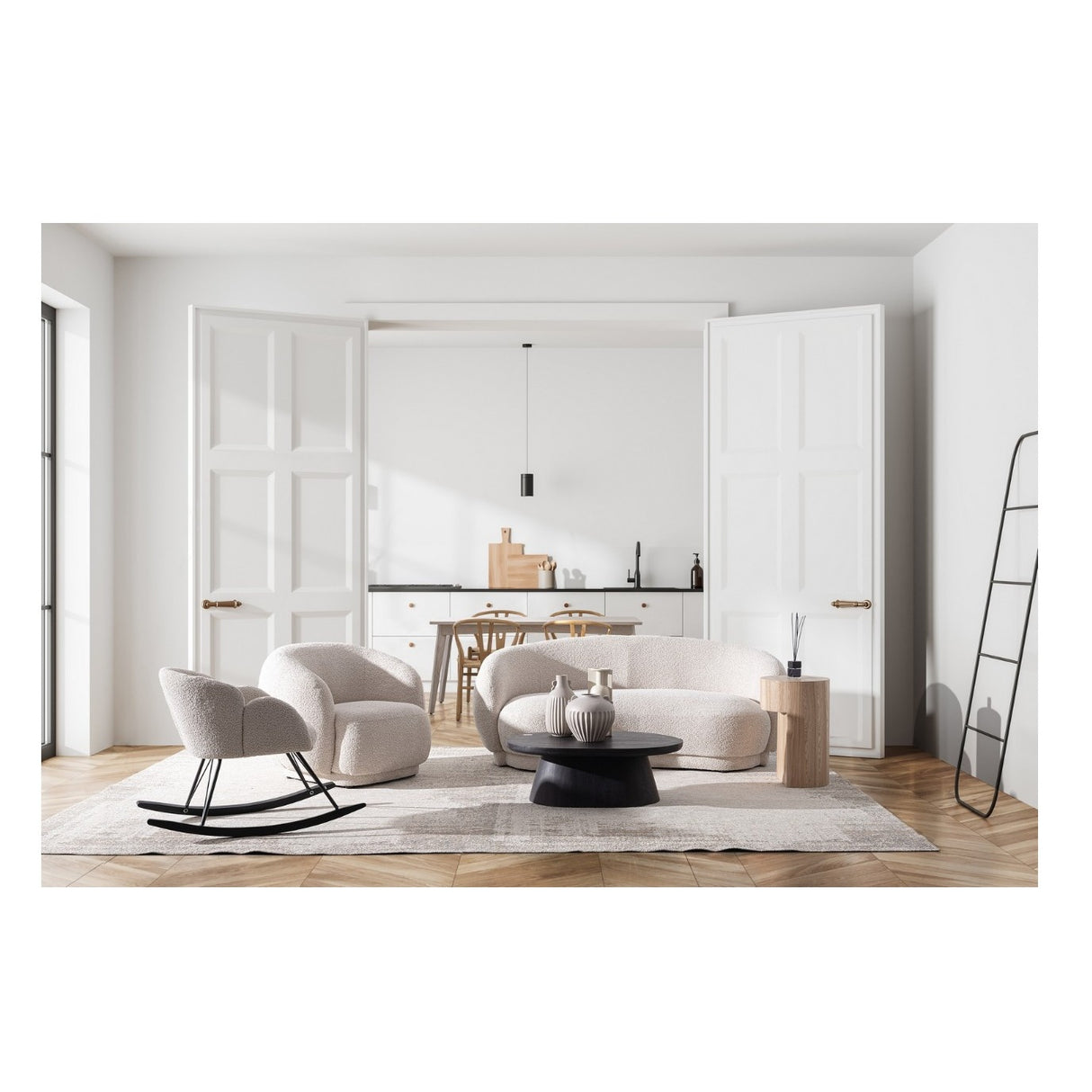 Bizzotto Fauteuil Tecla Naturel