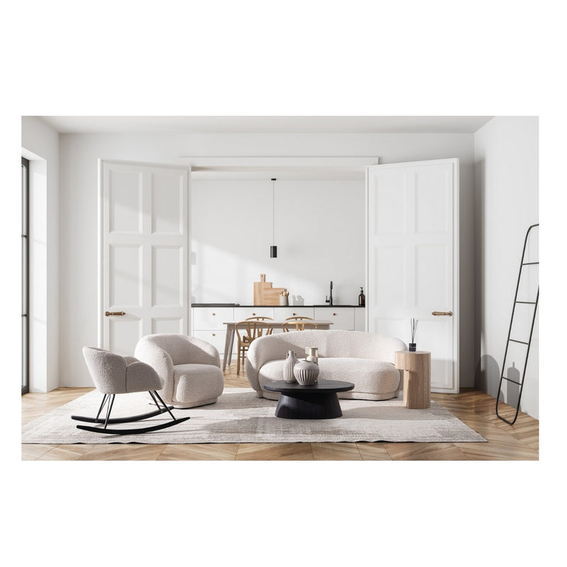 Fauteuil Bizzotto Tecla avec Accoudoirs Naturel