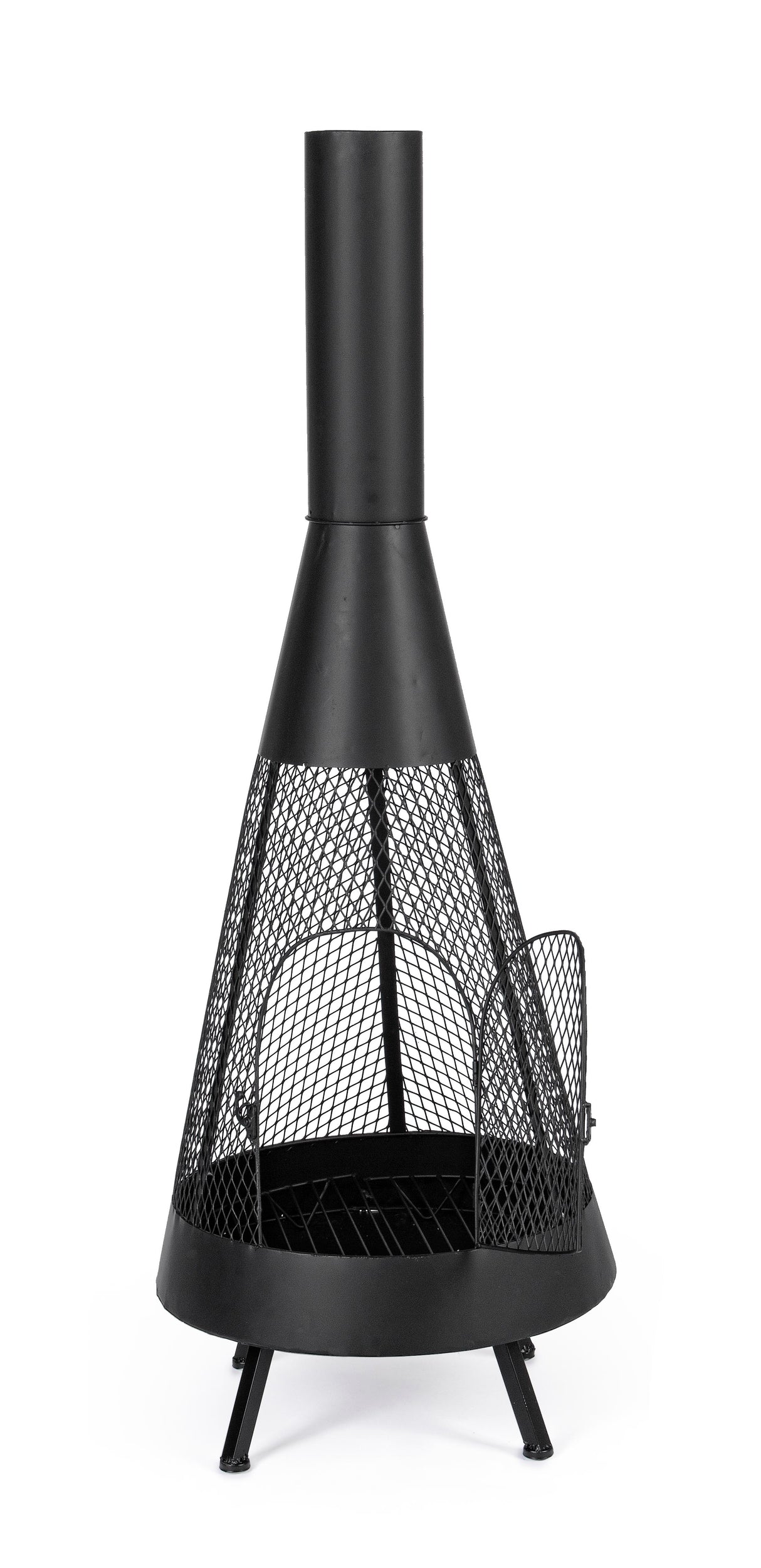 bizzotto bizzotto braciere efesto tondo d 50 cm h 138 cm nero ean 8051836293250