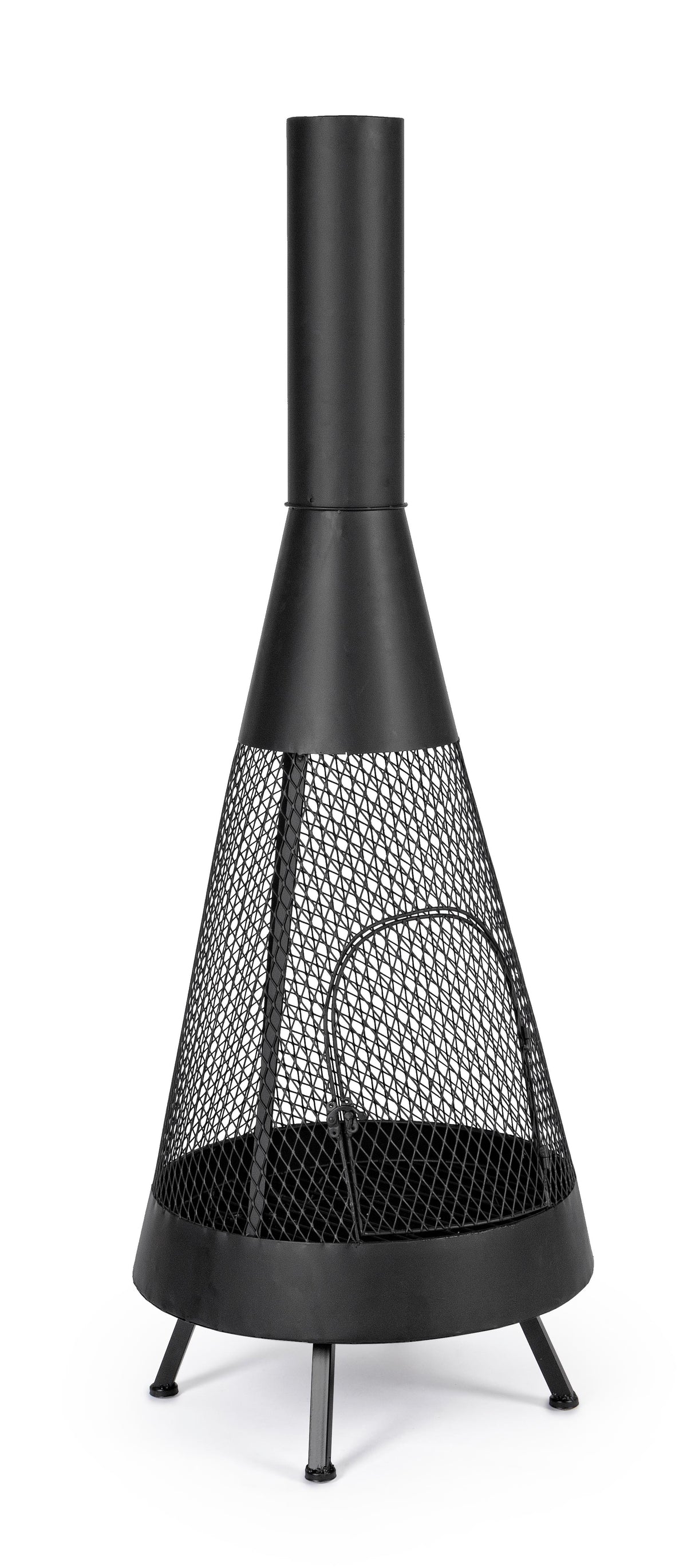 bizzotto bizzotto braciere efesto tondo d 50 cm h 138 cm nero ean 8051836293250