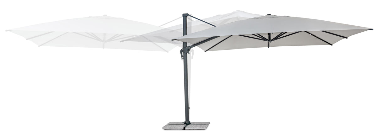 bizzotto bizzotto ombrellone braccio ines 4 x 4 mt antracite grigio ean 8051836269729