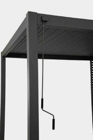 bizzotto bizzotto pergola ocean 36 x 6 mt antracite ean 8051836479999