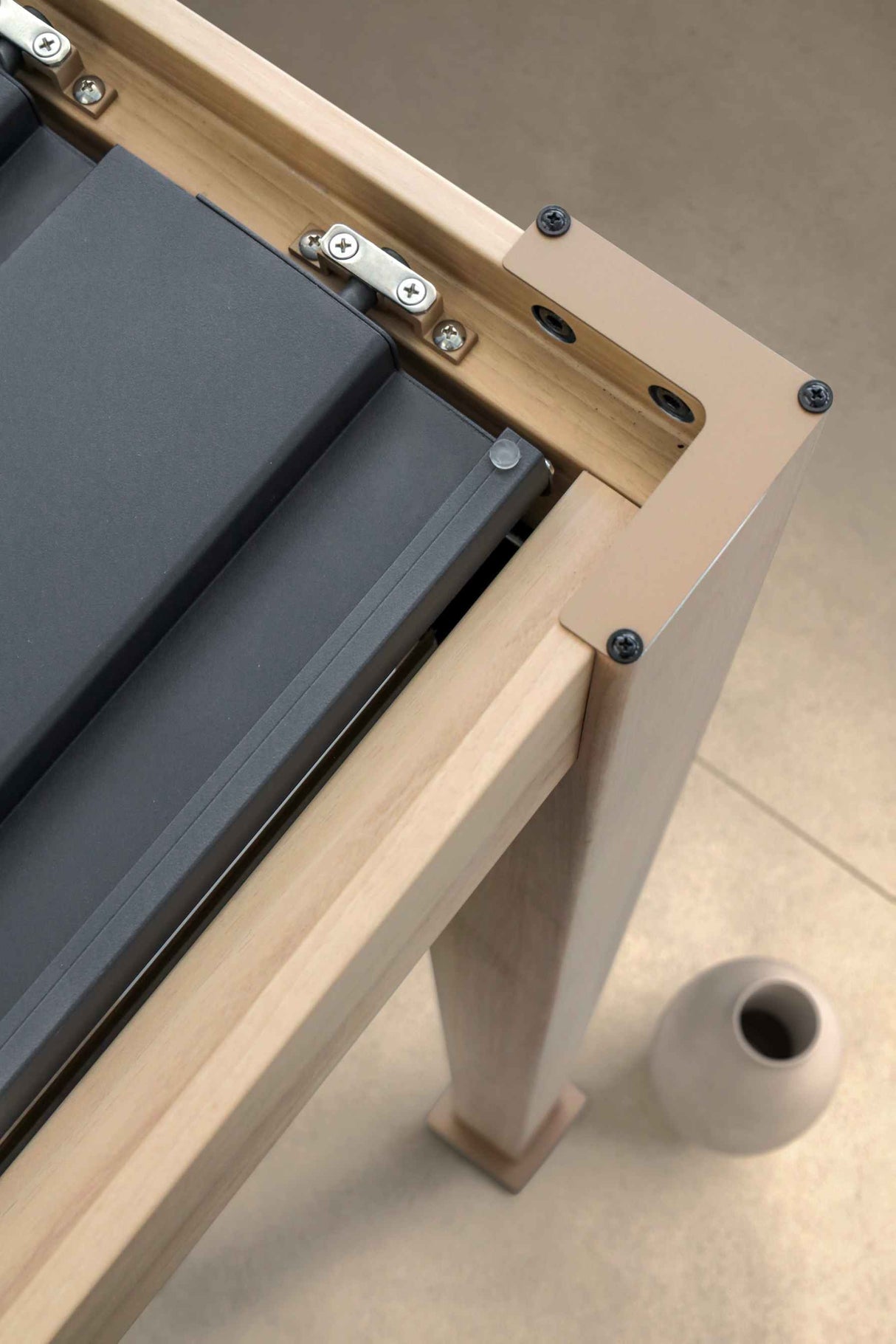 bizzotto bizzotto pergola ocean 36 x 6 mt natural antracite ean 8051836480056