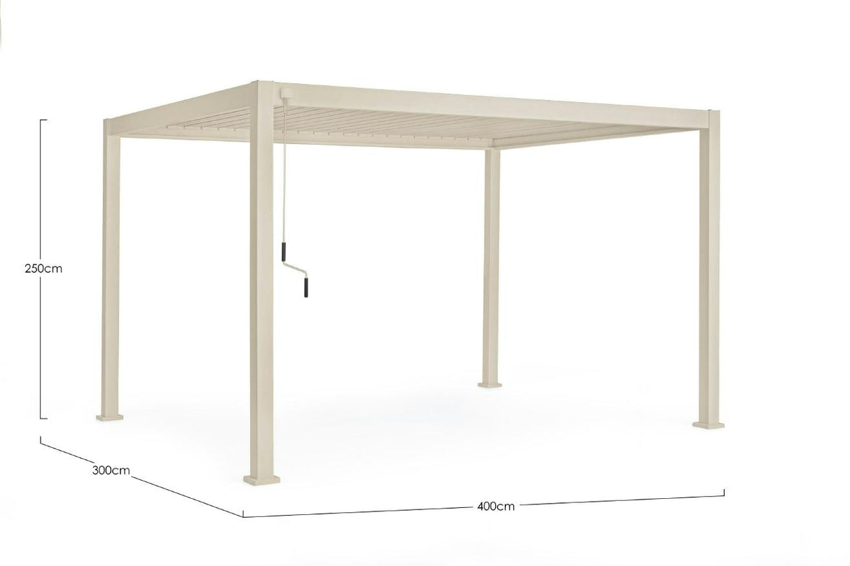 bizzotto bizzotto pergola ocean 3 x 4 mt seta ean 8051836687608