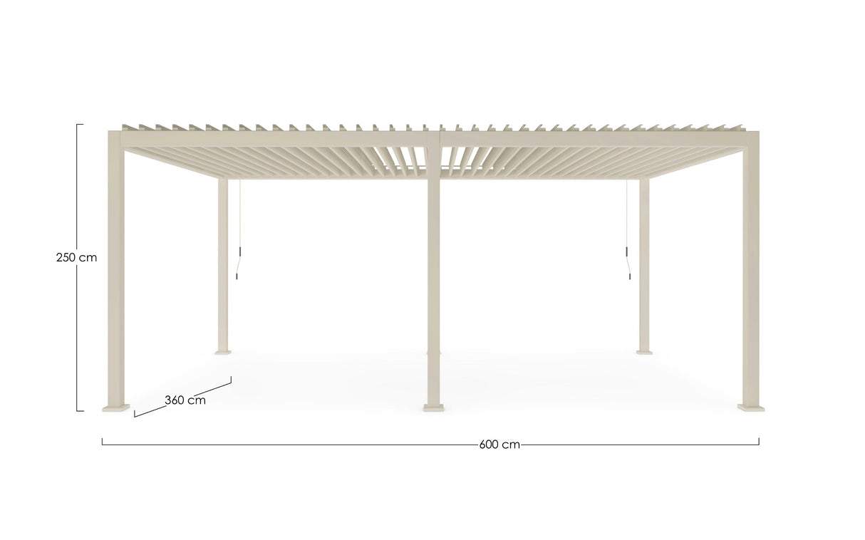 bizzotto bizzotto pergola ocean 36 x 6 mt seta ean 8051836687615