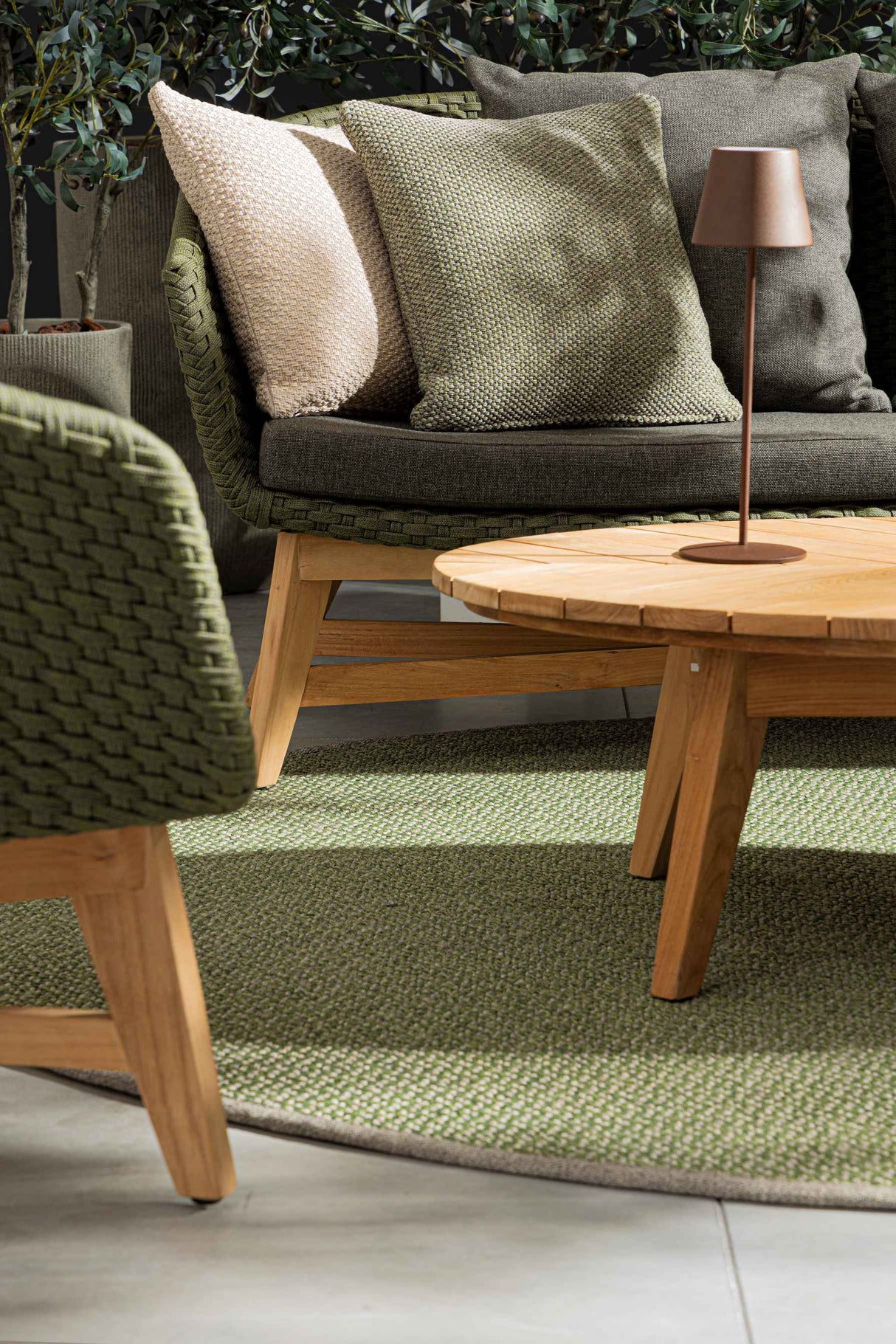 bizzotto bizzotto lampada tavolo etna h 38 cm led marrone ean 8051836453562