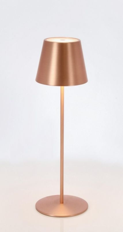 Bizzotto Etna Lampe de Table Led H 38 Cm Bronze