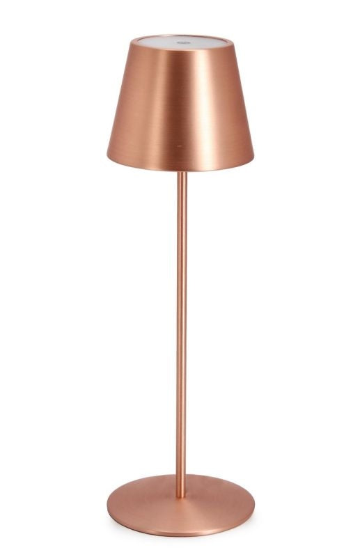 Bizzotto Etna Lampe de Table Led H 38 Cm Bronze