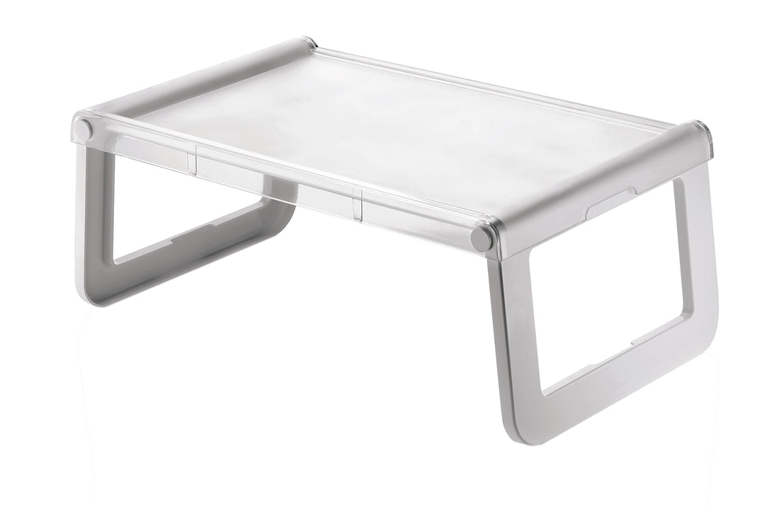 Plateau de lit GUZZINI 58 x 35 x H 23,5 cm Blanc Transparent