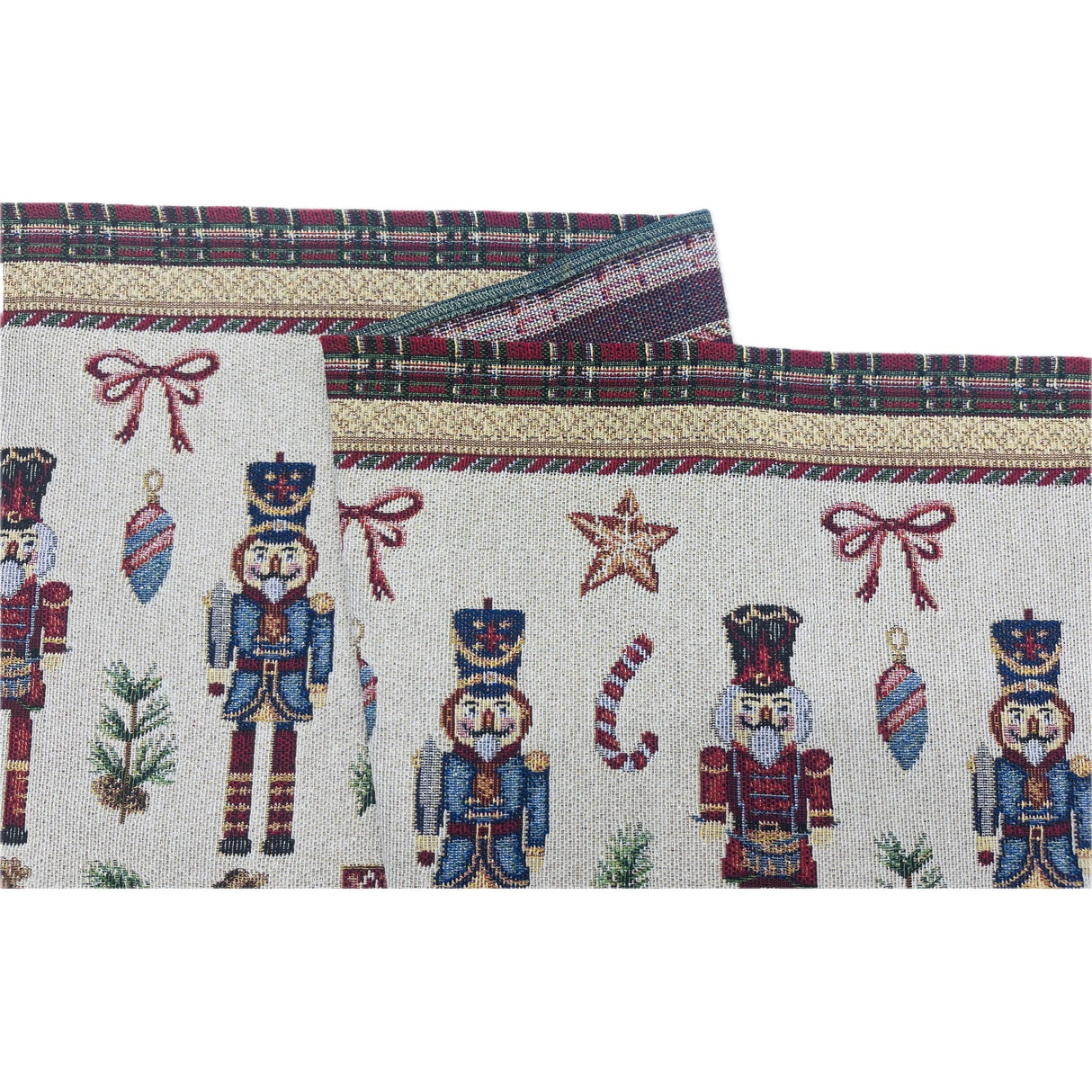 Bizzotto Runner Soldier 183x33 cm Runner da Tavola Natalizio