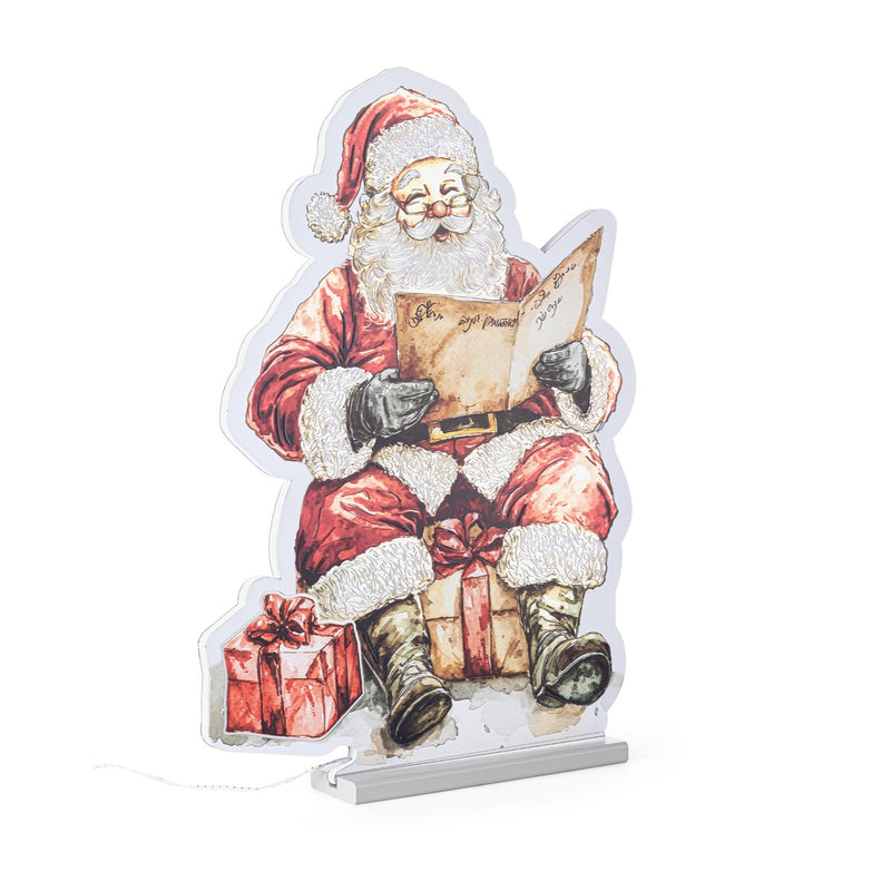 Bizzotto Père Noël Lumineux H 60 cm avec 440 LED IP20 Décoration Noël
