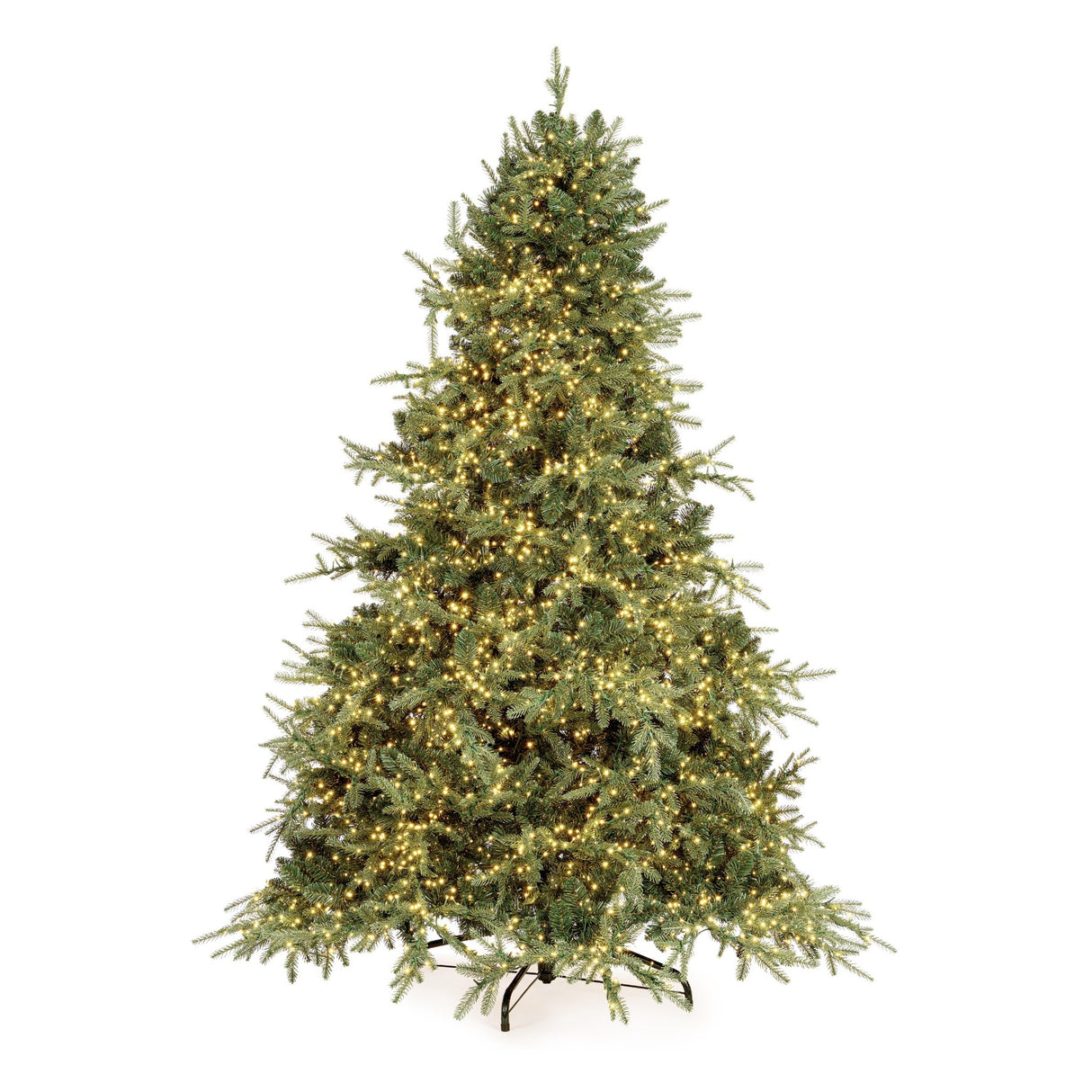 Bizzotto Albero di Natale Ritter H 240 cm con 4711 Rami e 7800 LED