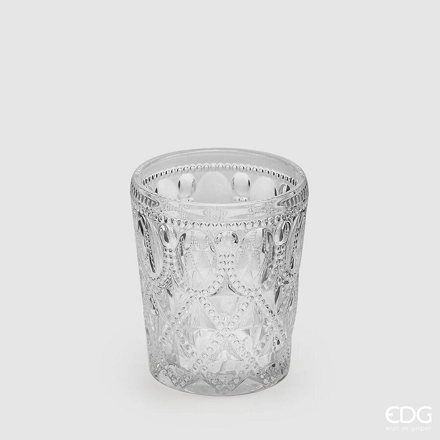 EDG Enzo De Gasperi Deco Glass H10.5 D9 Natural 6 Pcs