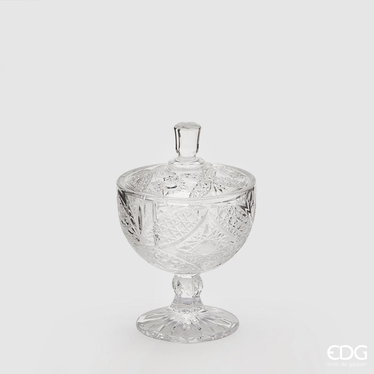 EDG Enzo De Gasperi Butterfly Cup Container H15 D10 Naturel Transparent