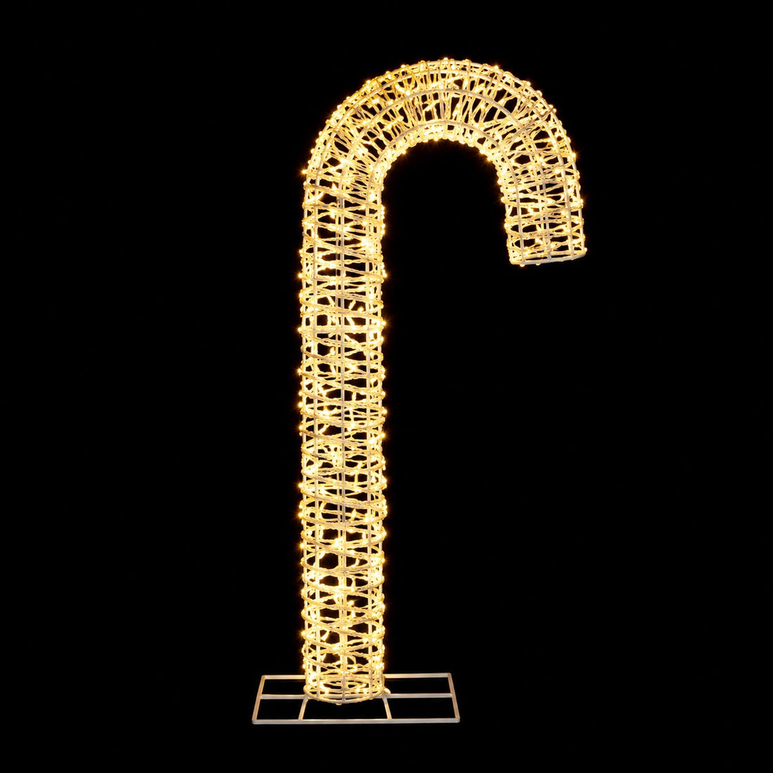 Ad Trend Bâton de Noël Décoratif Extérieur 33x26xH75 cm – Décoration de Noël pour Jardin et Entrée