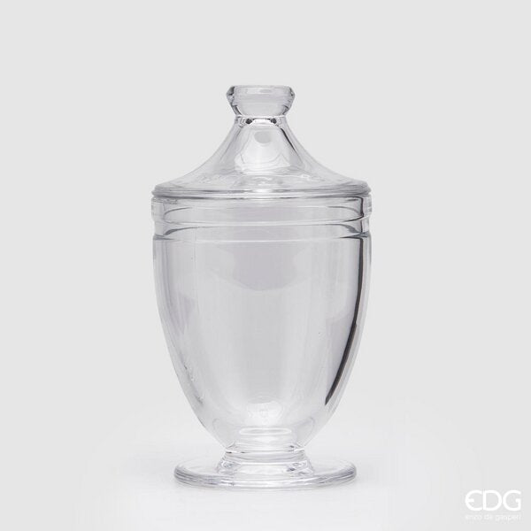 EDG Enzo De Gasperi Récipient Tasse Amphore H22 D12 Naturel Transparent