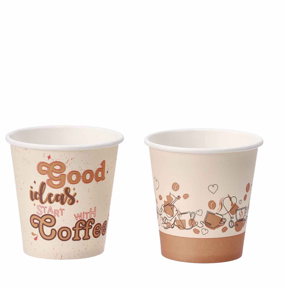 regalo italiano regalo italiano tazzine caffe carta ass 9 cl 50 pz beige ean 8057586078291