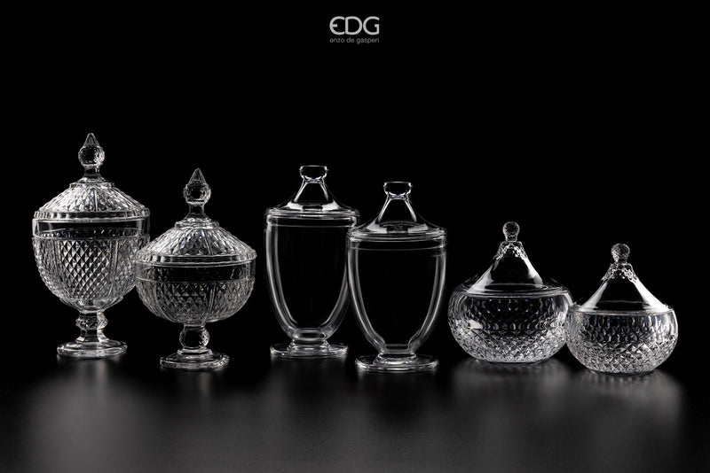 EDG Enzo De Gasperi Conteneur Tasse H29 D15 Nature Transparent