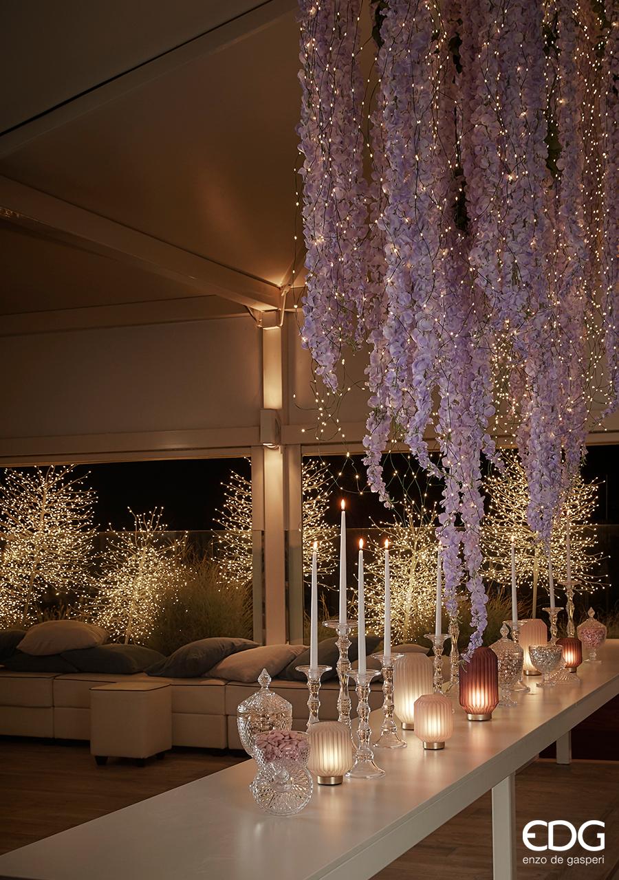 Potiche Pot à Tasse H 29 Cm P 15 Cm Naturel avec Boite