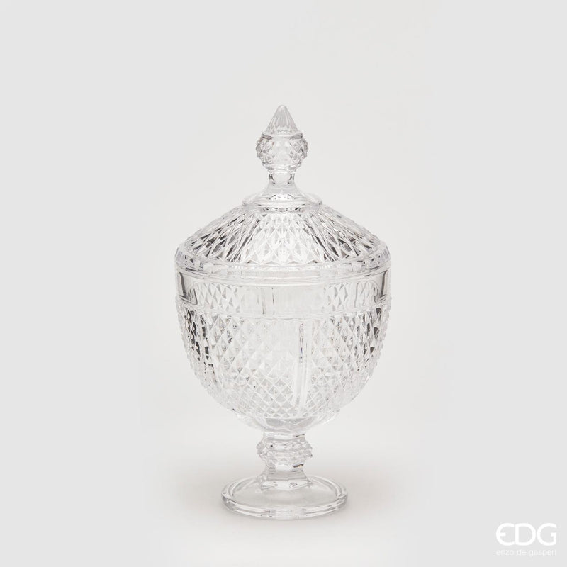 Potiche Pot à Tasse H 29 Cm P 15 Cm Naturel avec Boite