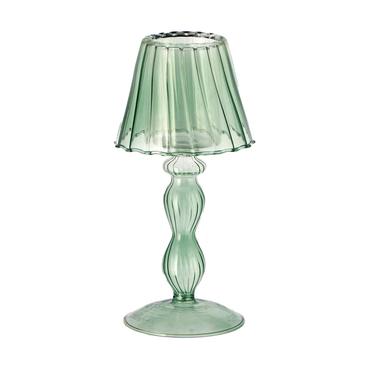 regalo italiano regalo italiano lampada porta tealight d 9 cm h 19 cm vetro rosa giallo verde blu 1 pz ean 8057586098909