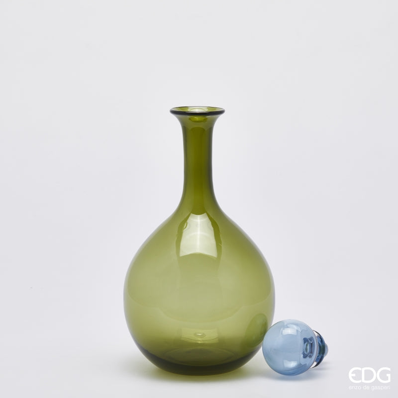 edg enzo de gasperi edg enzo de gasperi vaso con tappo h 47 cm d 215 cm scatola bianca con logo green ean 8059824414076