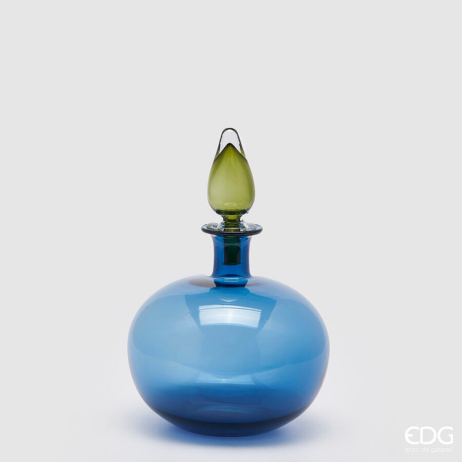 edg enzo de gasperi edg enzo de gasperi vaso con tappo h 38 cm d 25 cm scatola bianca con logo blue ean 8059824414137
