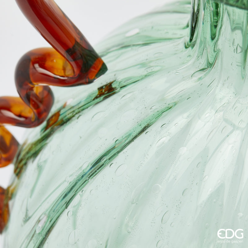 Vase Sphère Corinthe EDG Enzo De Gasperi H 42 Cm L 31 Cm L 25 Cm Verre Vert