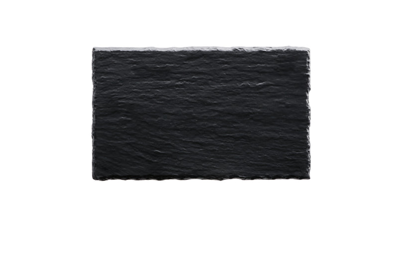 Ad Trend Plateau Rectangulaire Mélamine Asher 26,5 x 16,5 Cm Noir