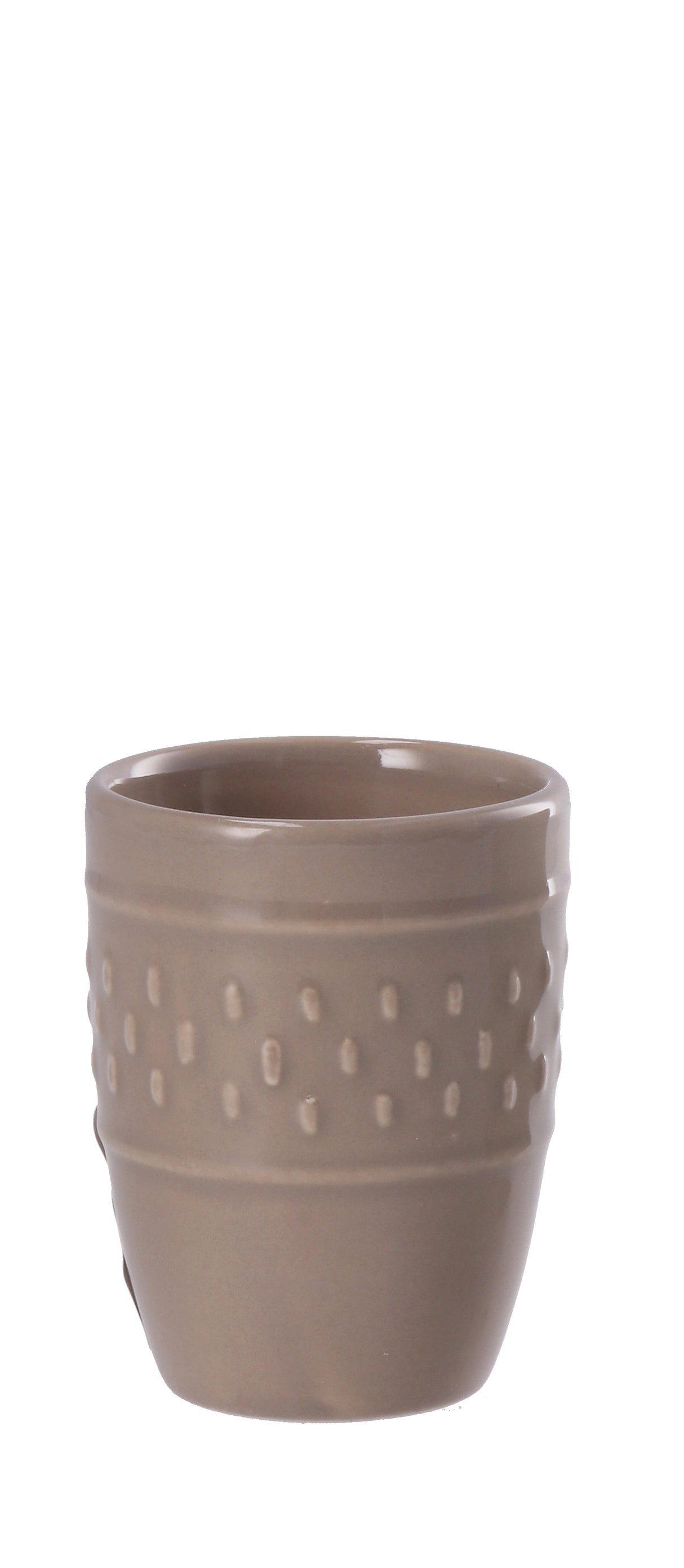 regalo italiano regalo italiano bicchierino coen ceramica ass 95 cl bianco grigio rosso salvia 1 pz ean 8057586128644