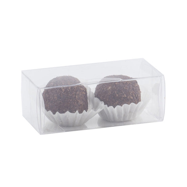Boîte à confettis transparente Scotton 130 x 35 x 25 mm, 10 pièces