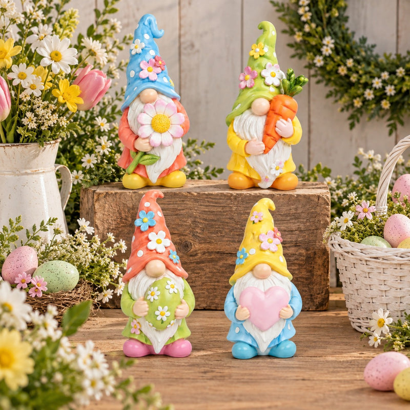 Ad Trend Folletto Decorativo Natalizio in Resina H13 cm – 1 Pezzo Assortito Decorazione Natale