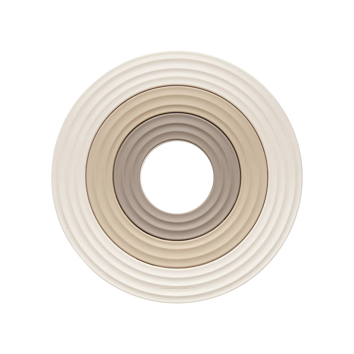 guzzini guzzini set 3 sottopentole 3in1 ring bianco beige cappuccino ean 8008392353843