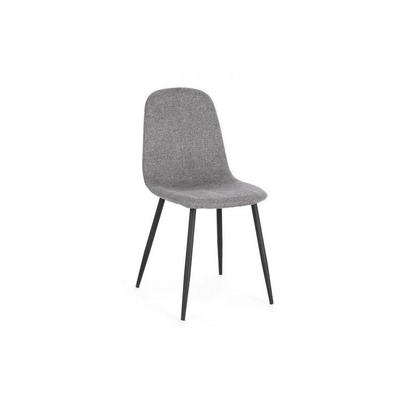 Bizzotto Chaise Irelia Gris Foncé