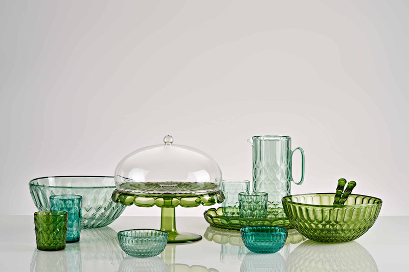 guzzini guzzini contenitore vanity bio based d 25 cm verde ninfea ean 8008392394969